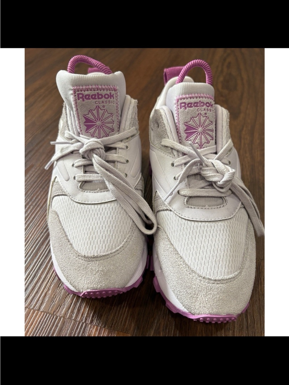 Reebok x Cardi B Sneakers with Purple Accents